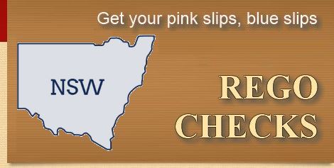 Rego Check - Get your pink slips blue slips